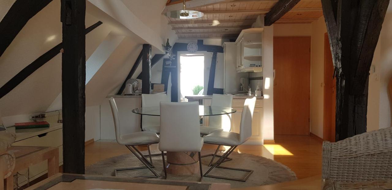 Penthouse Im Historischen Fachwerkhaus Mit Grosser Dachterrasse An Zentralster Lage บอพพาร์ด ภายนอก รูปภาพ